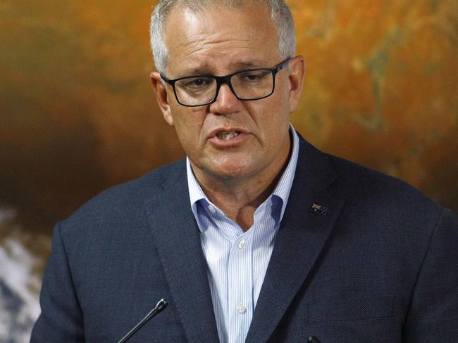 Scott Morrison has been accused of ‘going missing’ by not doing enough to improve women’s lives. Picture: NCA NewsWire/Tertius Pickard