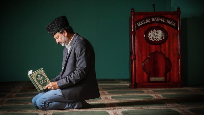 Imam Imtiaz Ahmed said Islam allowed flexible prayer times. Picture: Carmela Roche