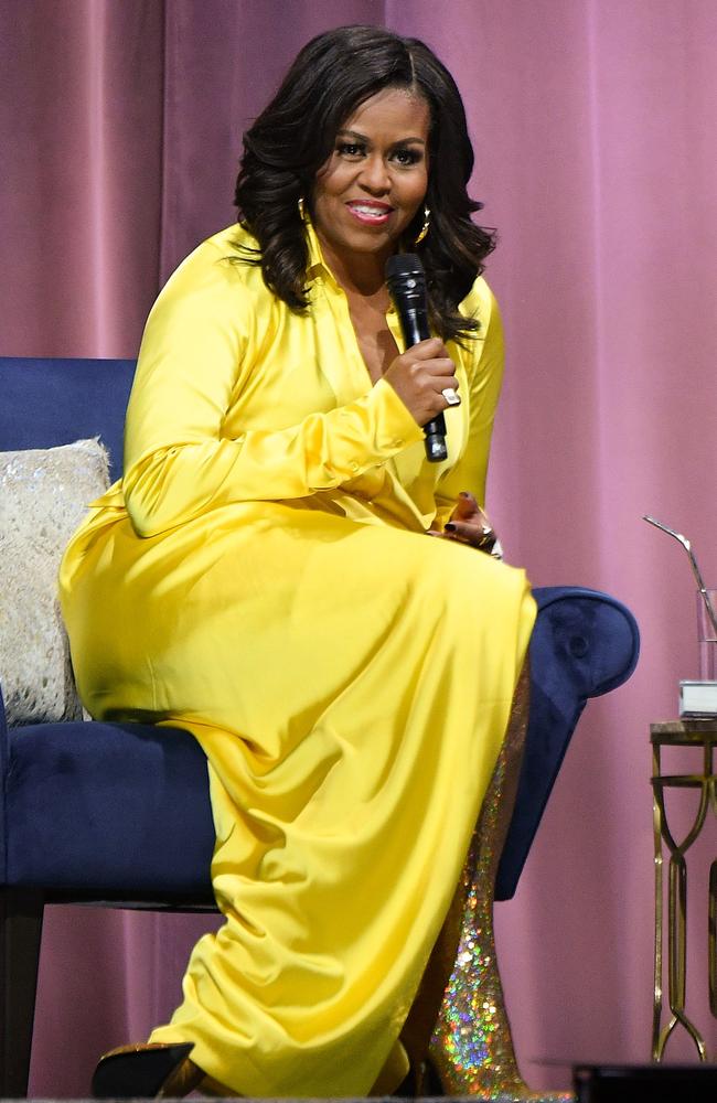 Michelle Obama stuns in 5485 Balenciaga boots news Australia s leading news site