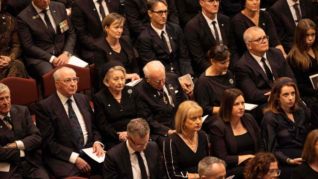 Hundreds of Australian leaders attend the national memorial service in Canberra in honour of Queen Elizabeth II