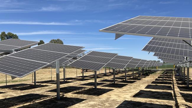 The state government contributed $60,000 to Mooroopna’s Gaffy Farm to adapt to solar power.