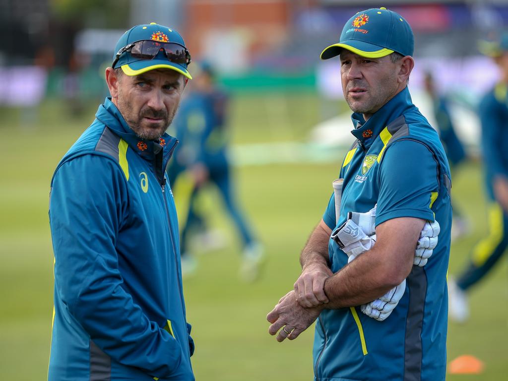 Ricky Ponting’s arrival at the Hurricanes could pave the way for Justin Langer’s coaching return. Picture: Luke Walker/Getty Images