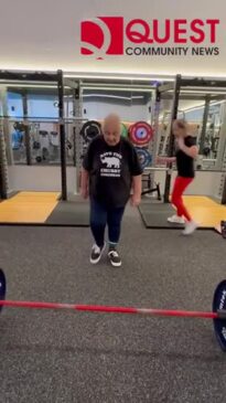 Powerlifting grandma is setting records and beating women half her