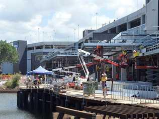 The incident is alleged to have occurred at the Sunshine Plaza during its redevelopment. Photo: Patrick Woods