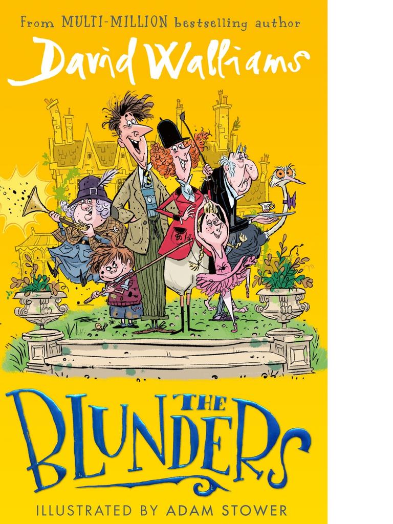 The Blunders is the latest book from blockbuster author David Walliams. Picture: HarperCollins