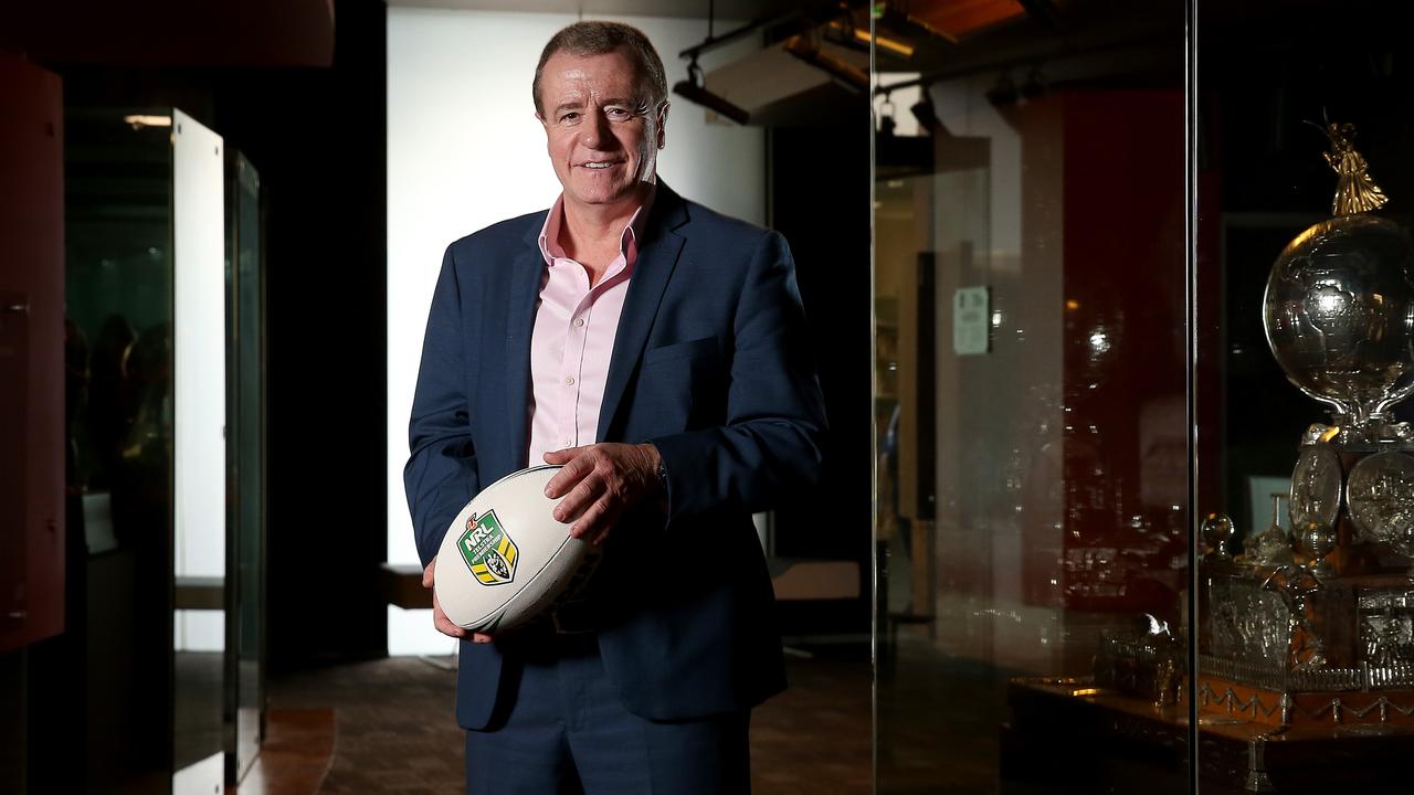 NRL football operations boss Graham Annesley pictured at NRL HQ in Moore Park. Picture: Toby Zerna