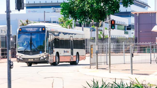 The Casuarina Bus Complex. Picture: Glenn Campbell