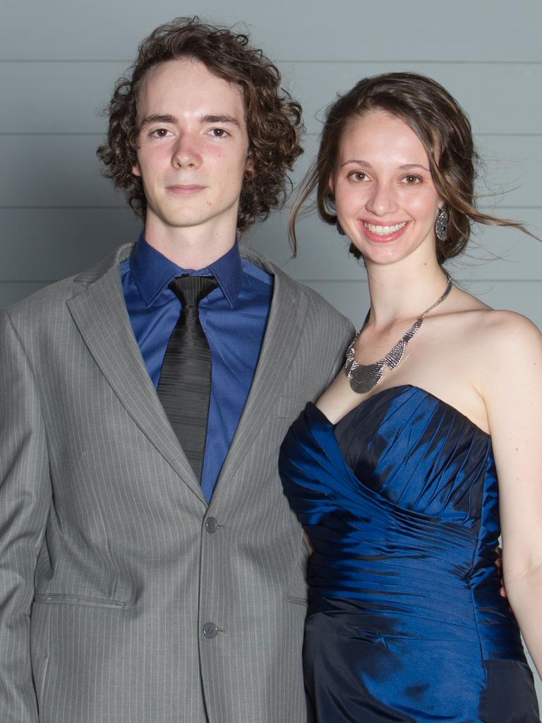 Declan Coffey and Kathleen Withers at the 2011 Kormilda College formal. Picture: SHANE EECEN / NT NEWS