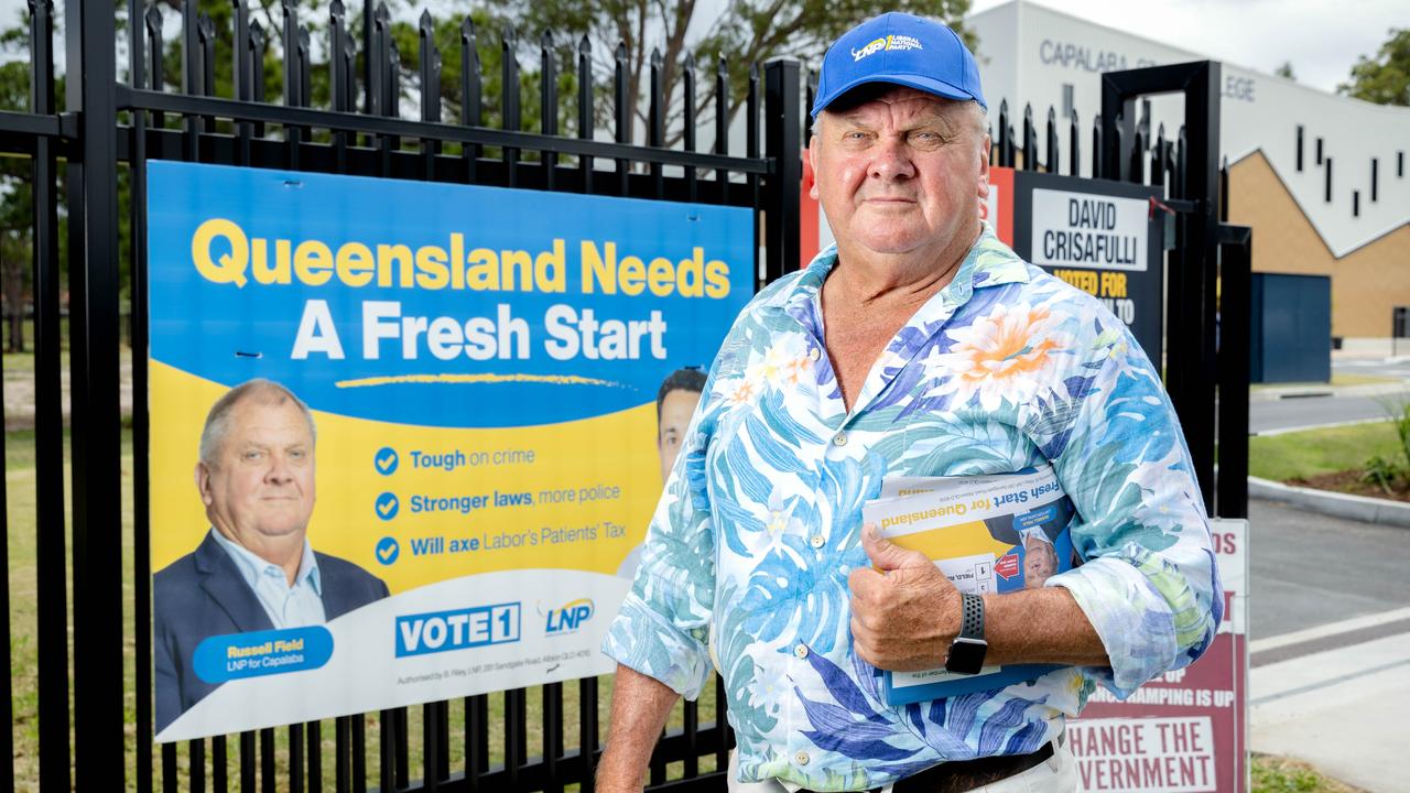 Russell Field claimed Capalaba for the LNP. Picture: Richard Walker