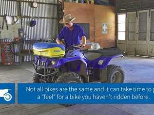 SAFETY STEP: AgForce says a quad bike safety rebate program would help save lives on Aussie farms. Picture: OLIVE MEDIA