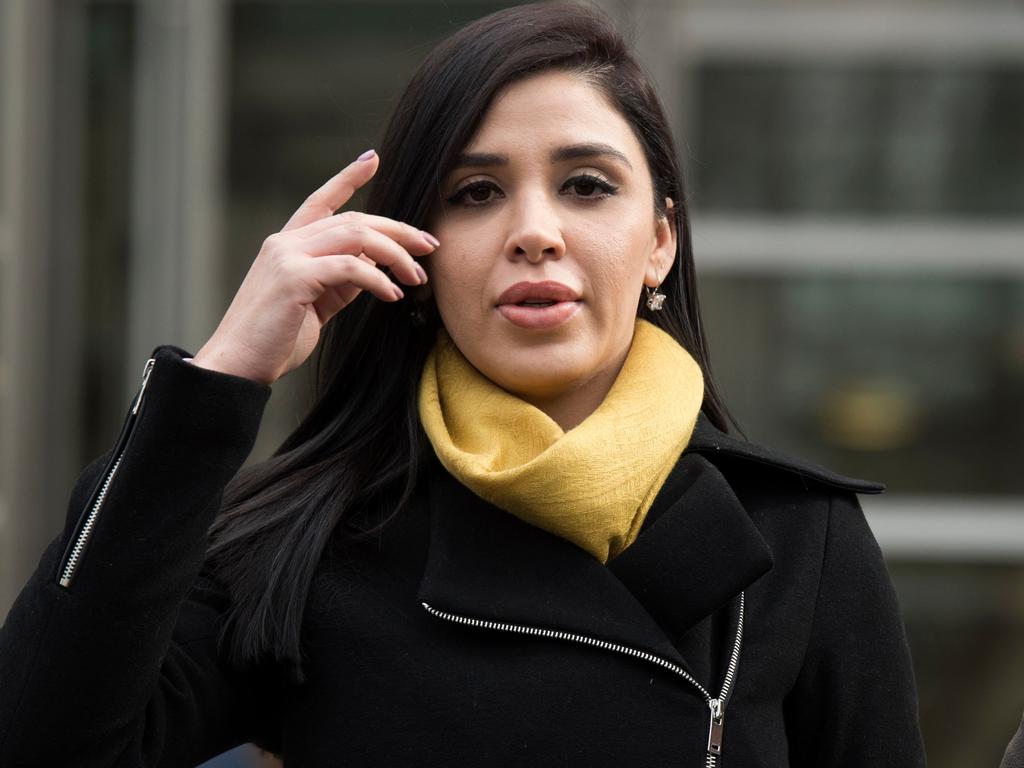 The former beauty queen said she believed Joaquin Guzman ‘liked’ his notoriety and that the media attention could help to ‘make things clearer’. Picture: Don Emmert / AFP 