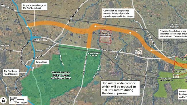 New M12 Motorway to link M7 and Western Sydney Airport | Daily Telegraph