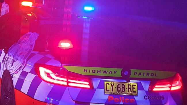 James Carlson has been refused bail after allegedly leading police on a pursuit and then ramming a police car. Picture: Traffic & Highway Patrol Command