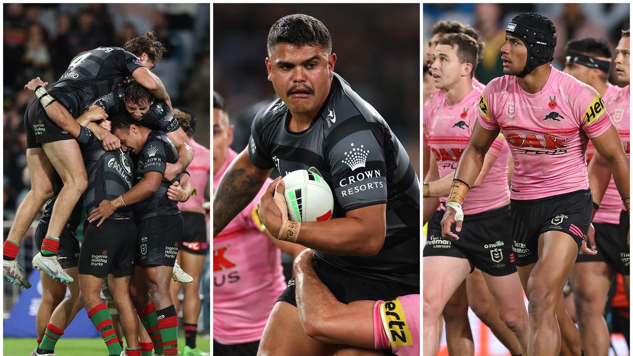 Latrell Mitchell delivered a masterclass as South Sydney snapped a five-game losing streak against Penrith to down the premiers 20-18 on Thursday night.