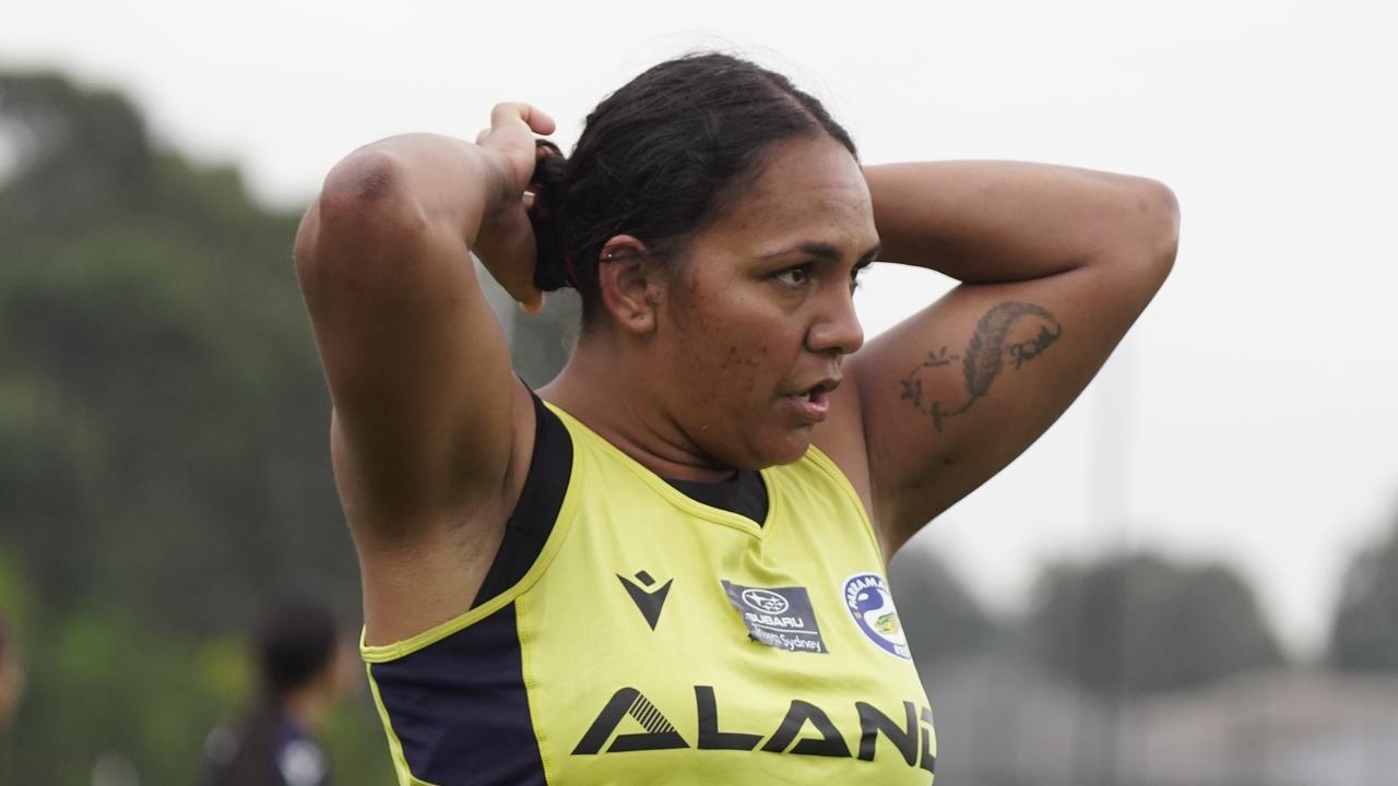 Mahalia Murphy of the Parramatta Eels NRLW team. (Pic: Parramatta Eels)