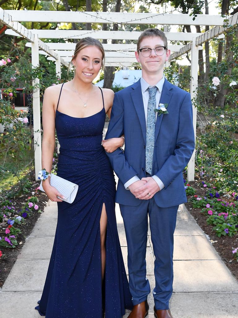 Jayden Pearson and Matt Druce at Glennie School Formal. Picture: Patrick Woods.