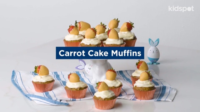 How to make Easter carrot cakes