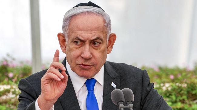 Israeli Prime Minister Benjamin Netanyahu. Picture: Shaul Golan / POOL / AFP