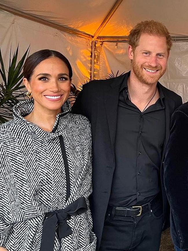 Meghan Markle and Prince Harry. Picture: Instagram