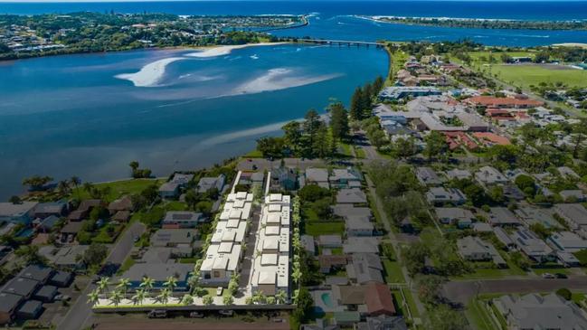 Omira Property Group's latest project currently being built on Norton and Camden Street's, a stone-throw from North Creek in Ballina, is boasting sustainable elegance galore.