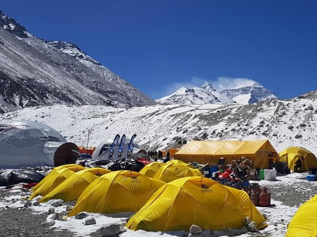 It was Gilian Lee's fourth failed attempt to summit Everest. Picture: Facebook.