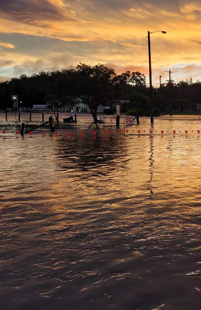 Goomeri has been hit with flooding over the past three days, closing down campsites and roads. PICTURE: Zac Thompson.