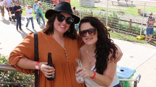 Leticia Leitch and Sami Hallett at the Relish Food & Wine Festival.