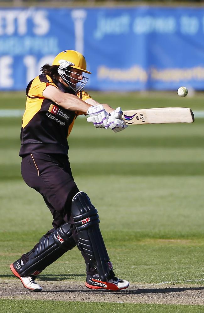 Nathan Freitag made six centuries for Kingborough.