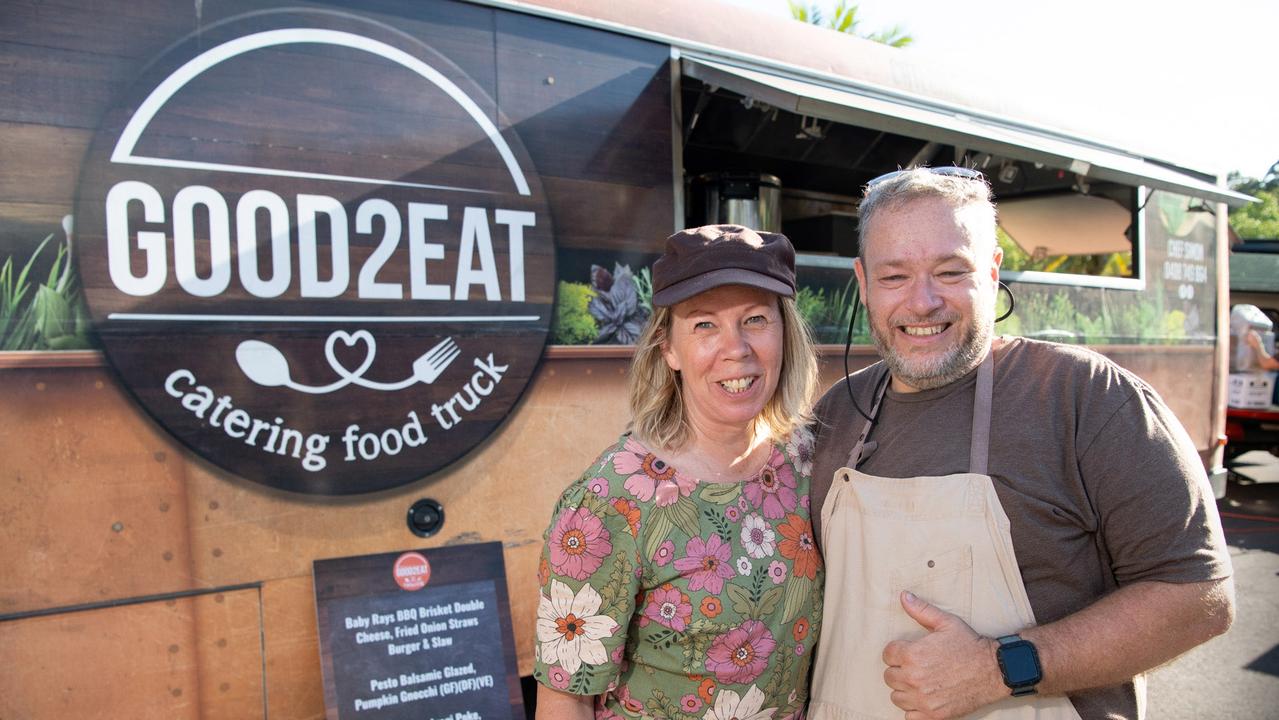 Simon and Jill Wallace of Good2Eat Catering. Picture: Patrick Woods.