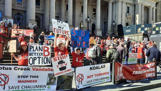 'Biodiversity not bulldozers' has been the catch cry for opponents of the Chalumbin wind farm. Picture: Supplied