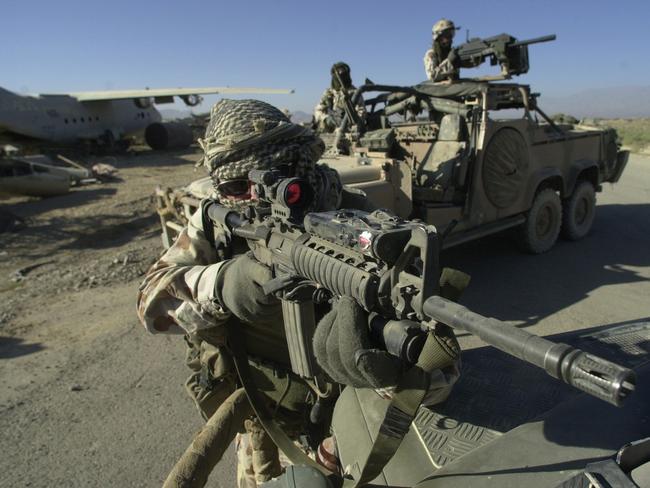 Six years on and Australian SAS troops are still patrolling the rugged and dangerous mountains and valleys of Afghanistan 25 Jan 2009.