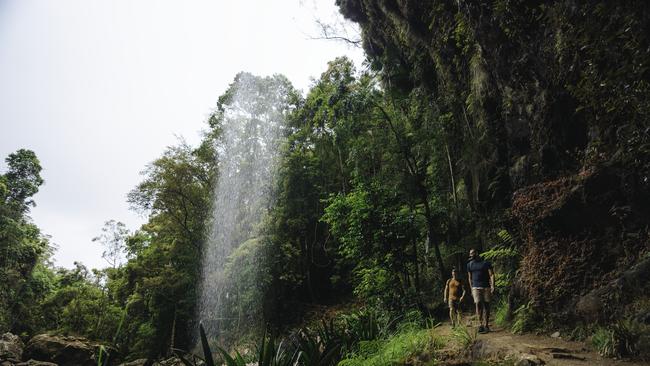 A 79-year-old man, understood to be a tourist from Victoria, had been walking with his two daughters.