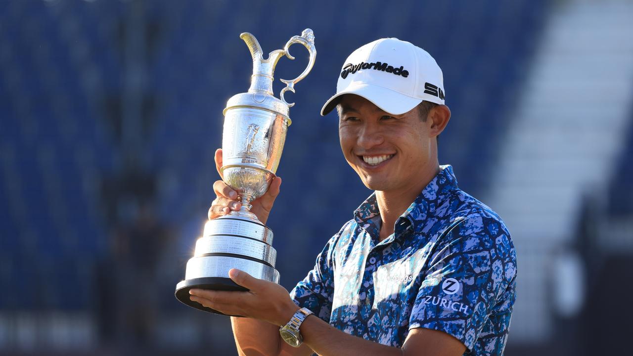 Debutant Collin Morikawa won The Open in 2021. Photo by Chris Trotman/Getty Images