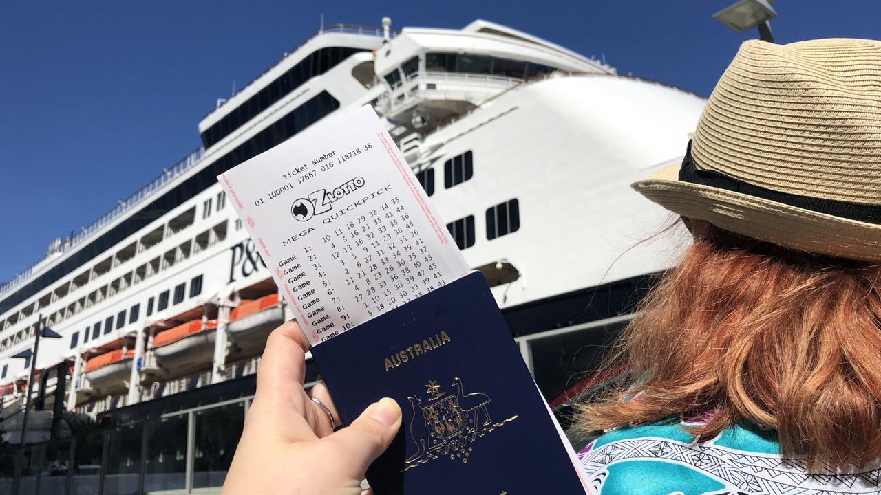 Not sure if anyone would be super keen on a cruise with the winnings but, each to their own.