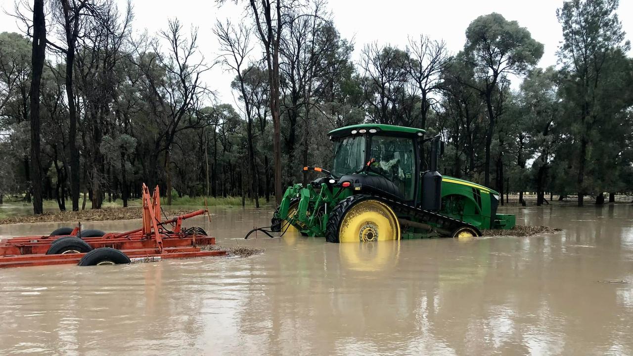 Lynelle Urquhart posted this image on Facebook. Warrowa, near Moonie, got 210mm in 24 hours.