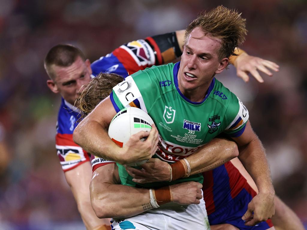 Zac Hosking will start for the Raiders. Picture: Getty Images