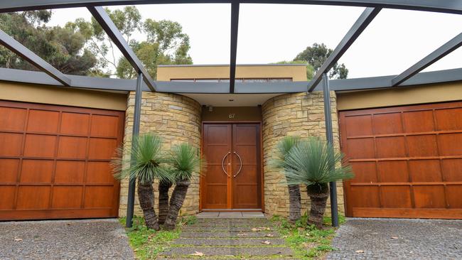 The home in St Peters, formerly owned by businessman Mr Liu. Picture: NCA NewsWire / Brenton Edwards