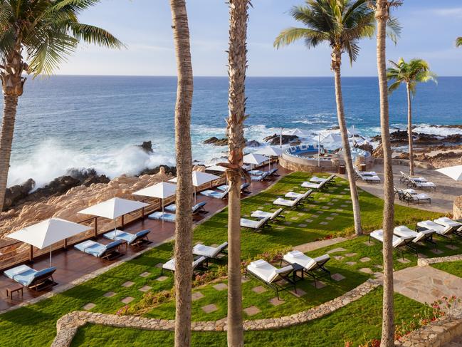 The flashy One &amp; Only Palmilla Resort in Los Cabos, where Stefanovic and Yarbrough are believed to have spent a mint for their wedding.