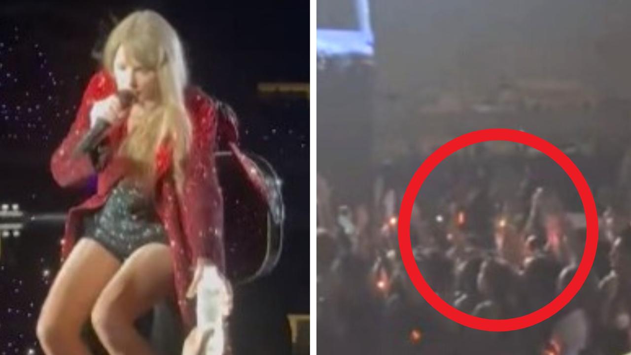 Taylor Swift's Brazilian concert has gone horribly wrong.