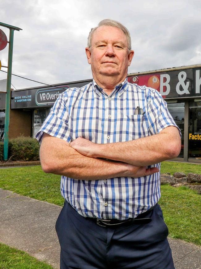 Ian Cook is running against Dan Andrews in Mulgrave and is winning support from across the state. Picture: Tim Carafa