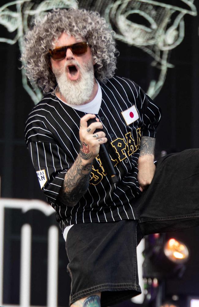 He was still sporting his trademark hat and signature moves at the Download Festival in the UK in June, but this famous musician looked nothing like the 2000s rocker we all remember. Photo by Paul Bergen / ANP / AFP / Netherlands OUT