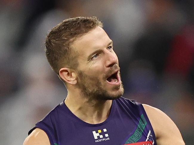 Freo’s season is back on track. Picture: Janelle St Pierre/AFL Photos via Getty Images