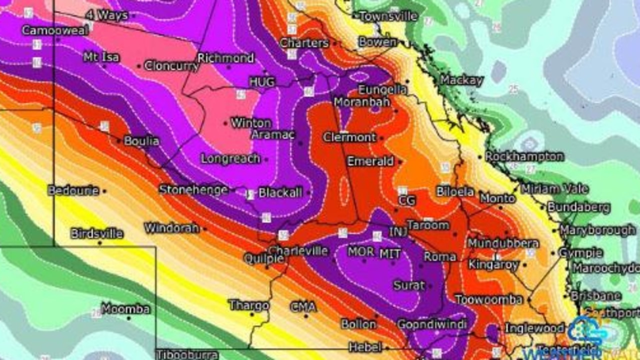 Qld Weather: Heatwave Grips State With 42c Maximums Forecast 