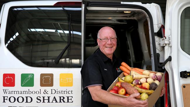 Executive officer Dedy Friebe at Warrnambool &amp; District Foodshare, which received a Feed Victoria grant last year. Picture: Andy Rogers