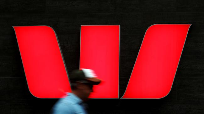 14/11/2018: Generic picture of Westpac bank logo. Hollie Adams/The Australian