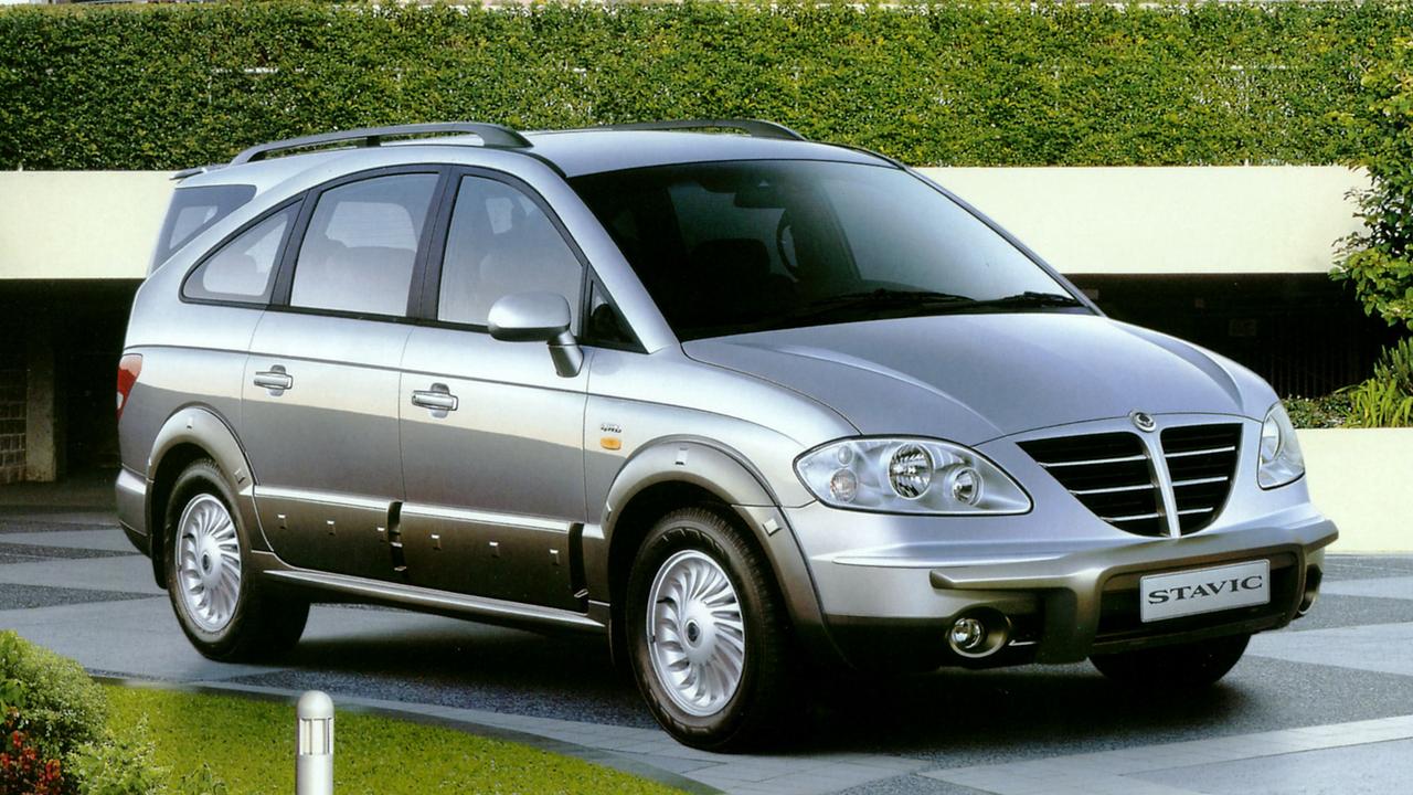 The Ssangyong Stavic was not celebrated for its style.