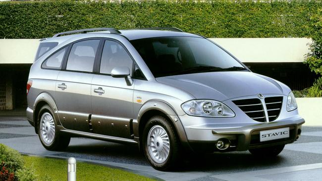 The Ssangyong Stavic was not celebrated for its style.