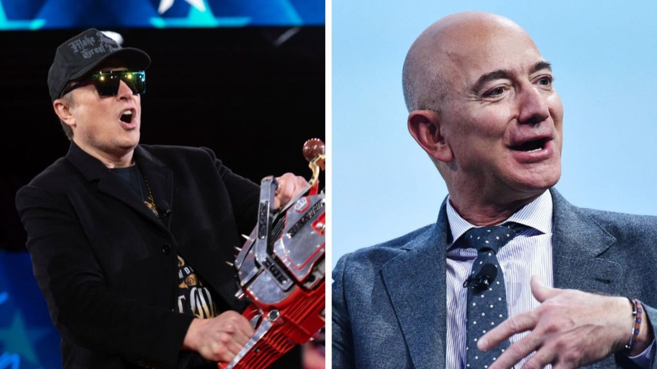 Musk and Bezos go to war