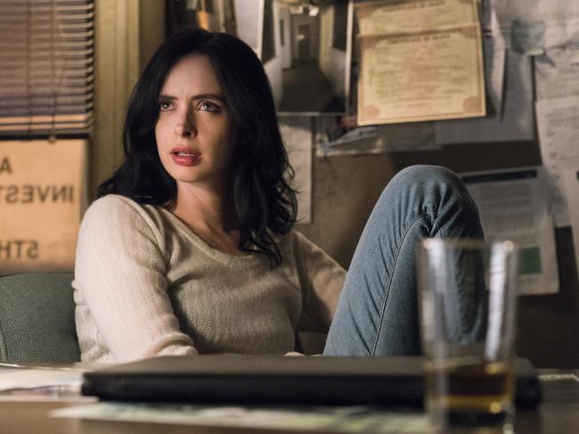 Krysten Ritter in Marvel's Jessica Jones.