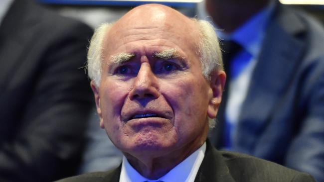 Former prime minister John Howard. Picture: AAP